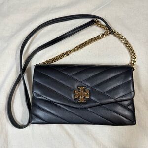 Tory Burch Kira Chevron Chain Wallet Crossbody